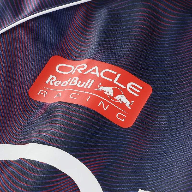 Men's New Era Navy Red Bull Racing F1 Soccer V-Neck Fashion Jersey