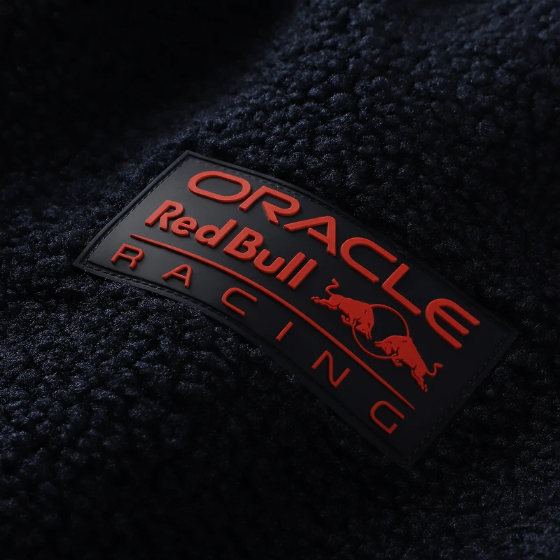 Veste à capuche zippée New Era bleu marine Red Bull Racing pour homme