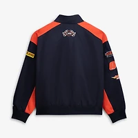 Men's New Era Navy Red Bull Racing Full-Zip Jacket