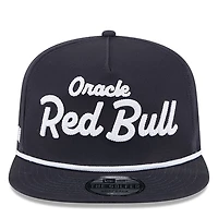 Casquette ajustable New Era Red Bull Racing Golfer bleu marine pour homme