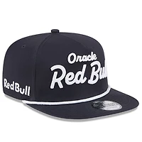 Casquette ajustable New Era Red Bull Racing Golfer bleu marine pour homme