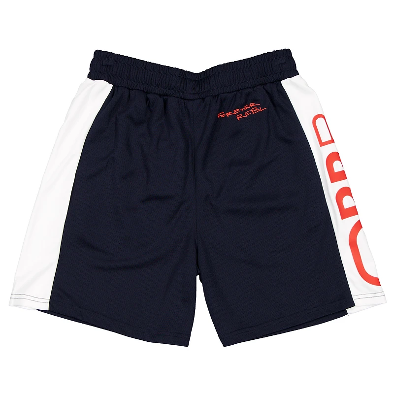 Short en maille graphique Red Bull Racing bleu marine New Era pour homme