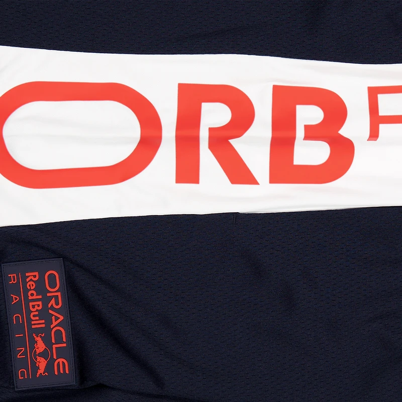 Short en maille graphique Red Bull Racing bleu marine New Era pour homme