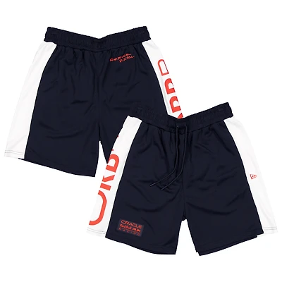 Short en maille graphique Red Bull Racing bleu marine New Era pour homme