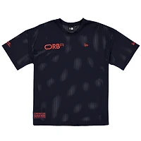 T-shirt oversize en maille graphique Red Bull Racing bleu marine New Era pour homme