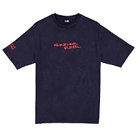 T-shirt graphique surdimensionné Red Bull Racing bleu marine New Era pour homme