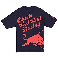 T-shirt graphique surdimensionné Red Bull Racing bleu marine New Era pour homme