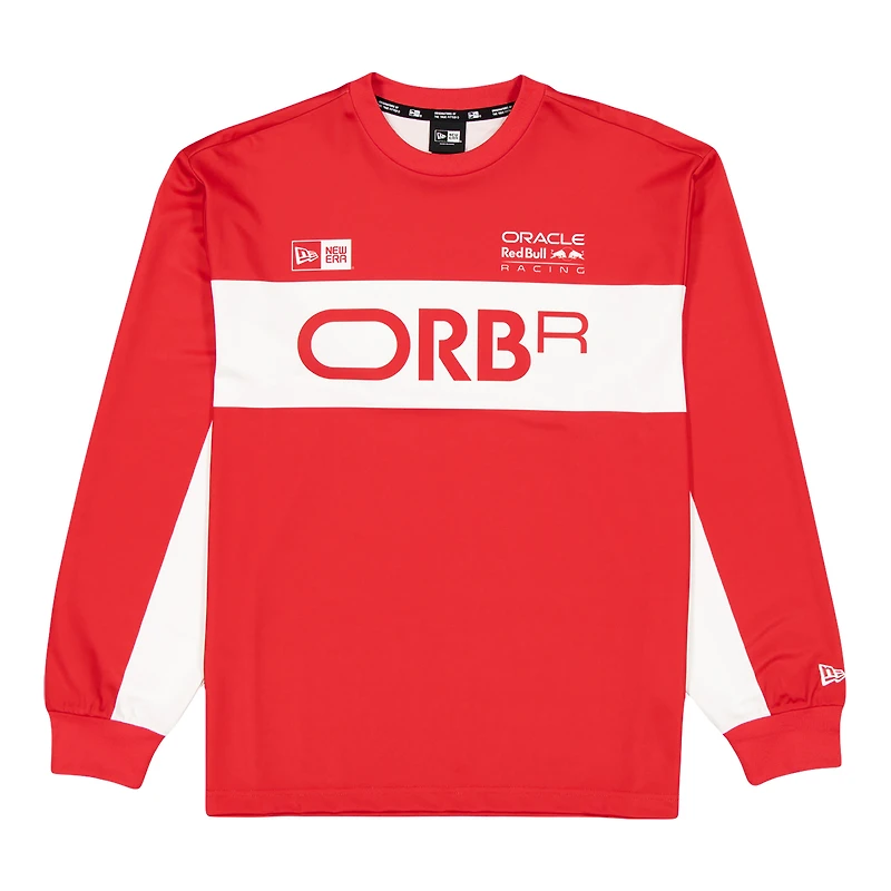 Men's New Era Red Bull Racing Injection Pack Long Sleeve T-Shirt