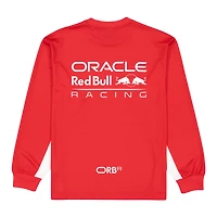 Men's New Era Red Bull Racing Injection Pack Long Sleeve T-Shirt