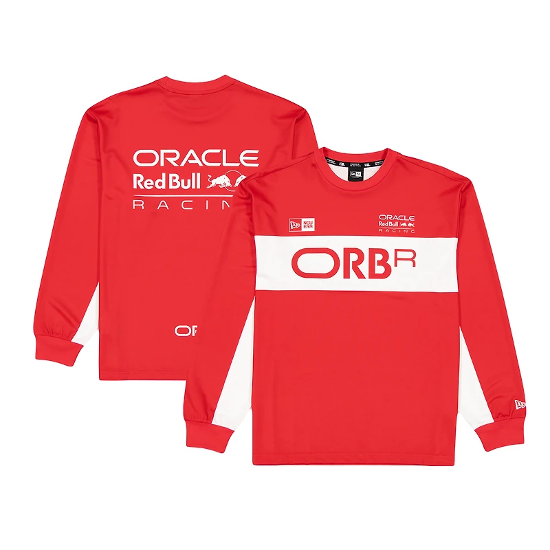 Men's New Era Red Bull Racing Injection Pack Long Sleeve T-Shirt