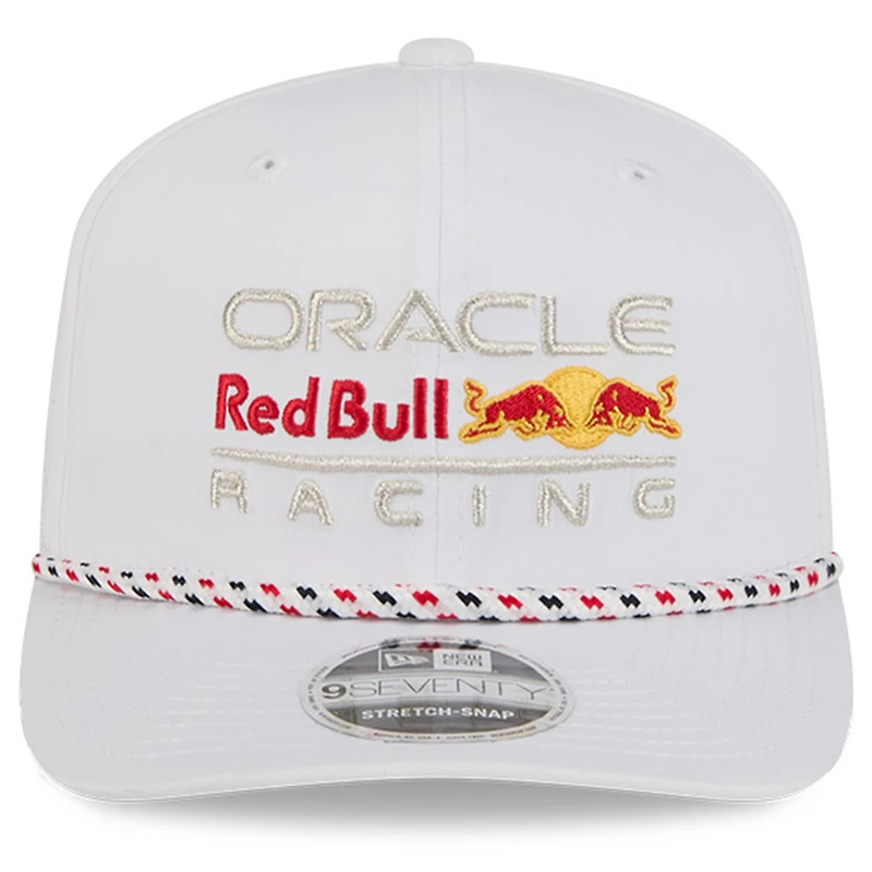 Men's New Era  White Red Bull Racing Sport 9SEVENTY Adjustable Hat