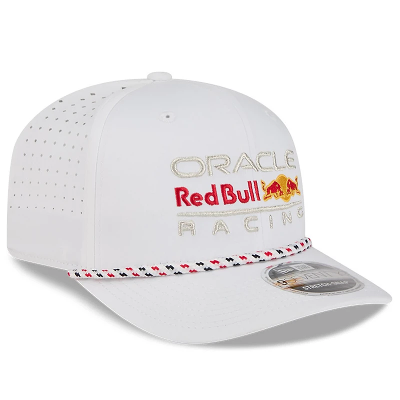 Men's New Era  White Red Bull Racing Sport 9SEVENTY Adjustable Hat