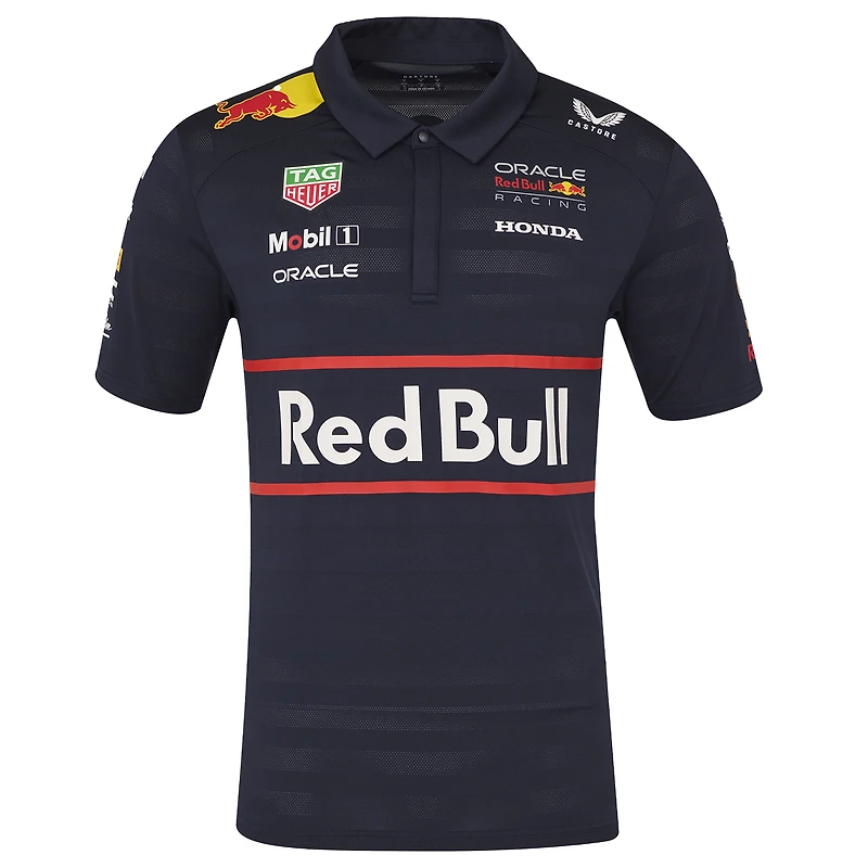 Men's Red Bull Racing Navy Replica Polo