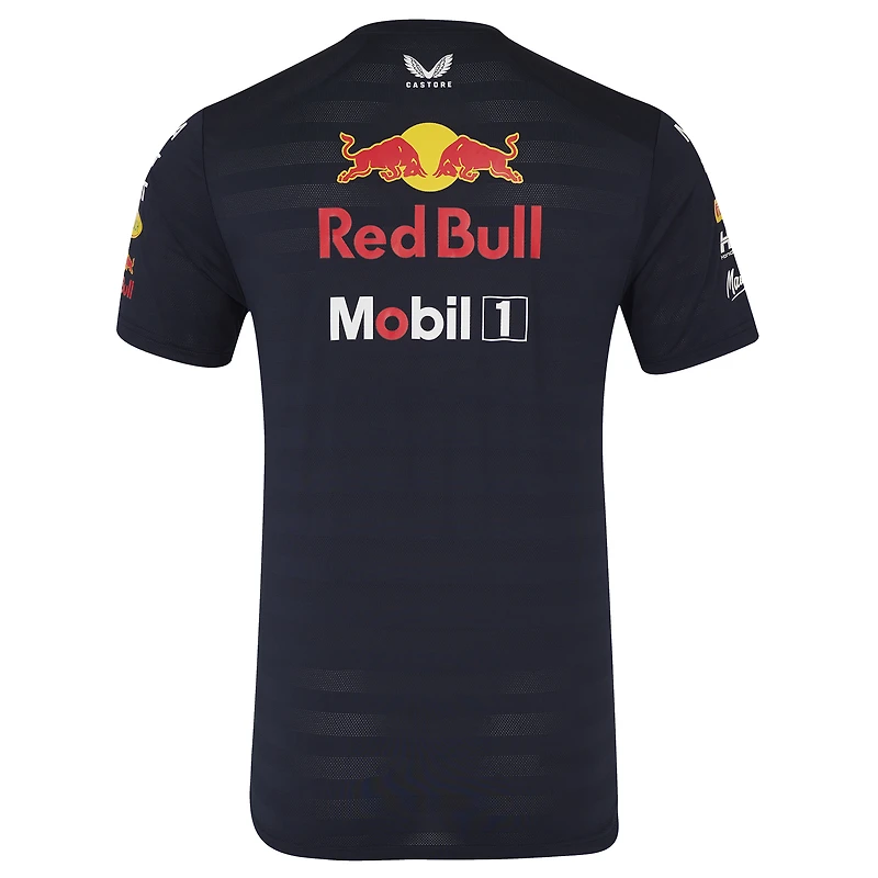 T-shirt réplique Red Bull Racing bleu marine pour homme