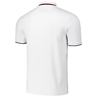 Polo blanc avec logo Red Bull Racing Core pour homme