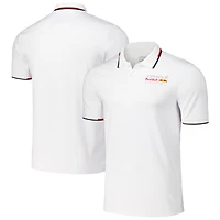 Polo blanc avec logo Red Bull Racing Core pour homme