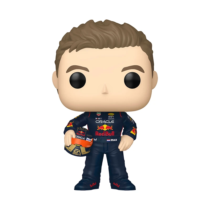 Red Bull Racing Max Verstappen with Helmet Funko Pop! Vinyl Figure