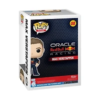 Figurine Funko Pop! en vinyle de Max Verstappen (Red Bull Racing) avec casque