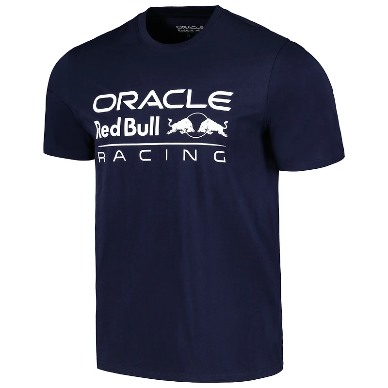 Unisex Castore Navy Red Bull Racing Front Logo T-Shirt