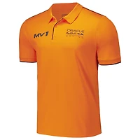 Polo unisexe Max Verstappen orange Red Bull Racing Driver Tri-Blend