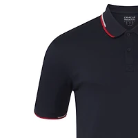 Polo unisexe bleu marine avec logo en couleur Red Bull Racing