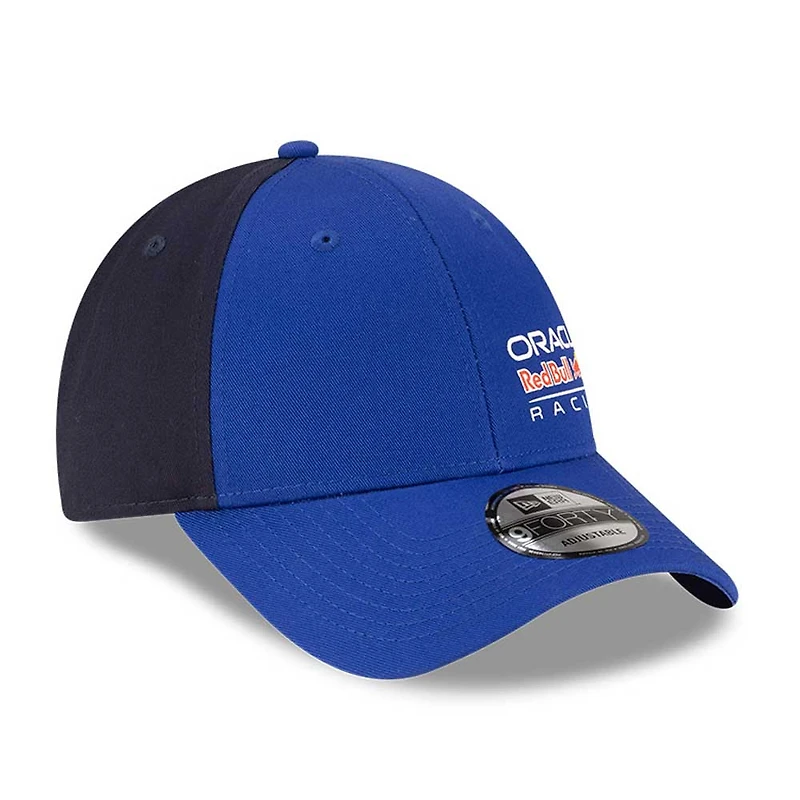 Unisex New Era Royal/Navy Red Bull Racing Essential 9FORTY Adjustable Hat