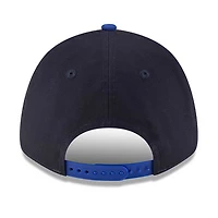 Unisex New Era Royal/Navy Red Bull Racing Essential 9FORTY Adjustable Hat