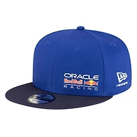 Unisex New Era Royal/Navy Red Bull Racing Essentials 9FIFTY Snapback Hat