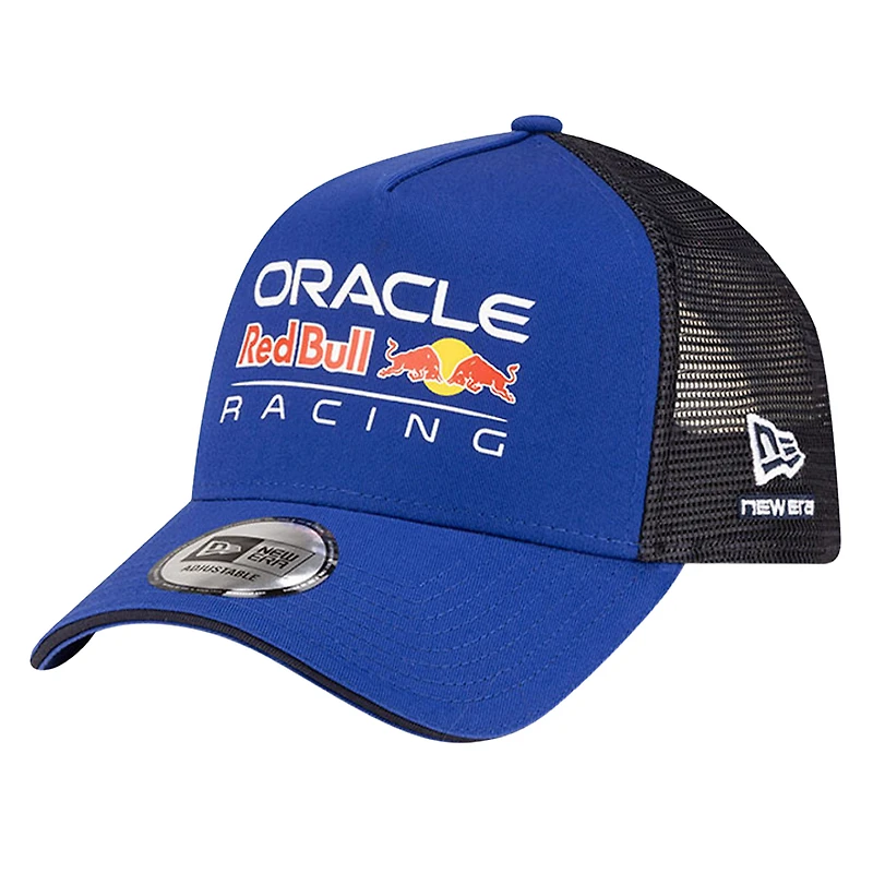 Casquette trucker unisexe New Era Royal Red Bull Racing ajustable