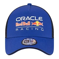 Unisex New Era  Royal Red Bull Racing Trucker Adjustable Hat