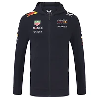 Unisex Red Bull Racing Navy Replica Full-Zip Hoodie