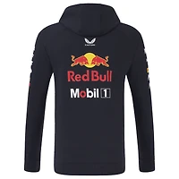 Sweat à capuche zippé unisexe Red Bull Racing bleu marine, réplique