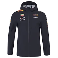 Unisex Red Bull Racing Navy Water Resistant Replica Full-Zip Hooded Jacket