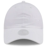 Women's New Era  White Red Bull Racing 9FORTY Ponytail Adjustable Hat