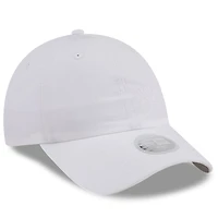 Women's New Era  White Red Bull Racing 9FORTY Ponytail Adjustable Hat