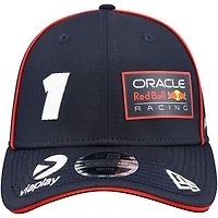 Youth New Era Max Verstappen Navy Red Bull Racing Replica Driver 9SEVENTY Stretch-Snap Hat