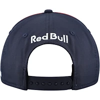 Youth New Era Max Verstappen Navy Red Bull Racing Replica Driver 9SEVENTY Stretch-Snap Hat