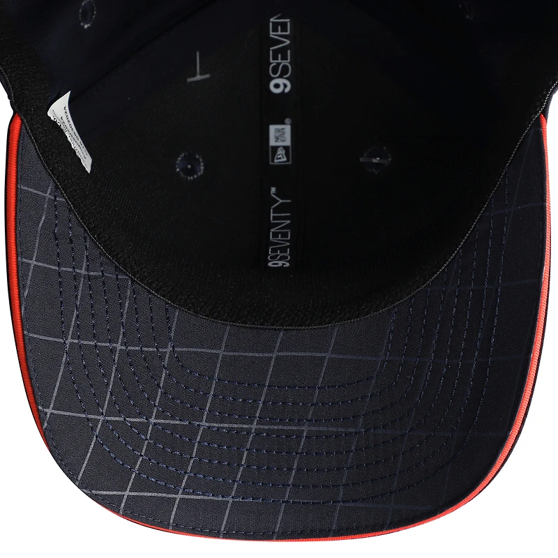Youth New Era Max Verstappen Navy Red Bull Racing Replica Driver 9SEVENTY Stretch-Snap Hat