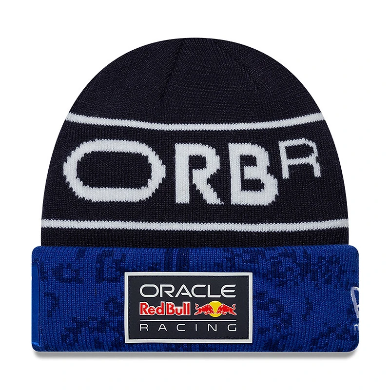 Bonnet à revers New Era Royal Red Bull Racing pour enfant
