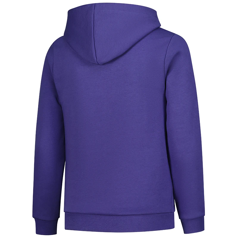 Sweat à capuche violet avec grand logo sur le devant Red Bull Racing pour jeunes