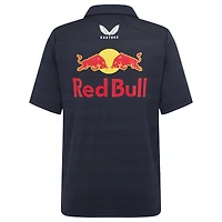 Polo pilote Red Bull Racing Max Verstappen bleu marine pour jeune