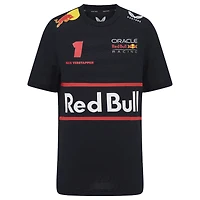Youth Red Bull Racing Max Verstappen Navy Replica Driver T-Shirt