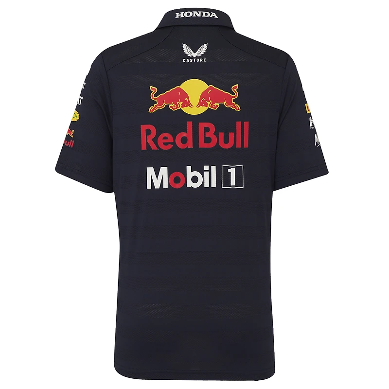 Polo réplique Red Bull Racing bleu marine pour jeune