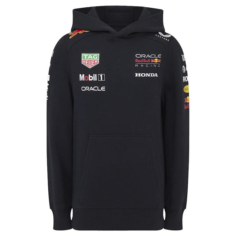 Youth Red Bull Racing Navy Replica Pullover Hoodie
