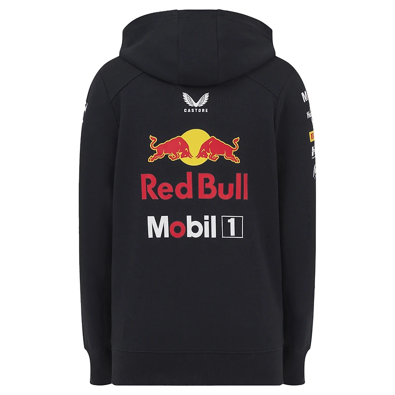 Youth Red Bull Racing Navy Replica Pullover Hoodie