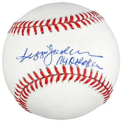Ballon de baseball autographié par Reggie Jackson des Yankees de New York avec l'inscription « M. Octobre »