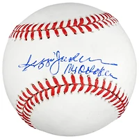 Ballon de baseball autographié par Reggie Jackson des Yankees de New York avec l'inscription « M. Octobre »