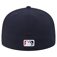 Casquette ajustée 59FIFTY pour homme de la collection Authentic Reno Aces New Era bleu marine