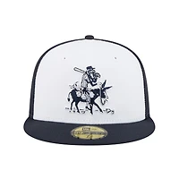 Casquette ajustée 59FIFTY blanche New Era pour homme