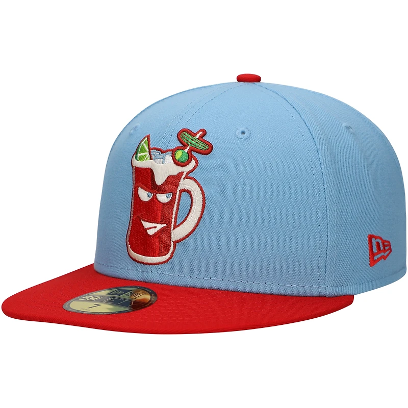 Casquette ajustée Micheladas de Reno Copa la Diversión 59FIFTY New Era bleue pour homme